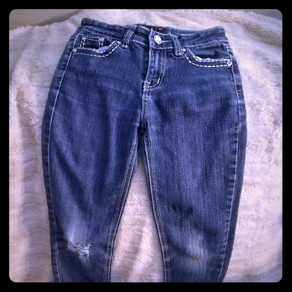 Pink Latte about 22" waistline